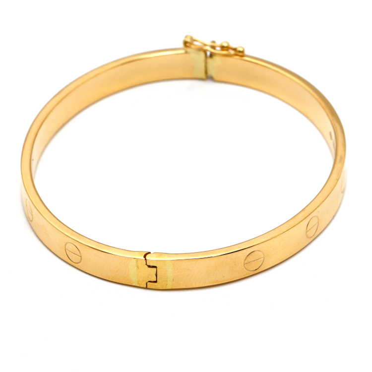Real Gold GZJCT Bangle 0278 (SIZE 21) BA1314