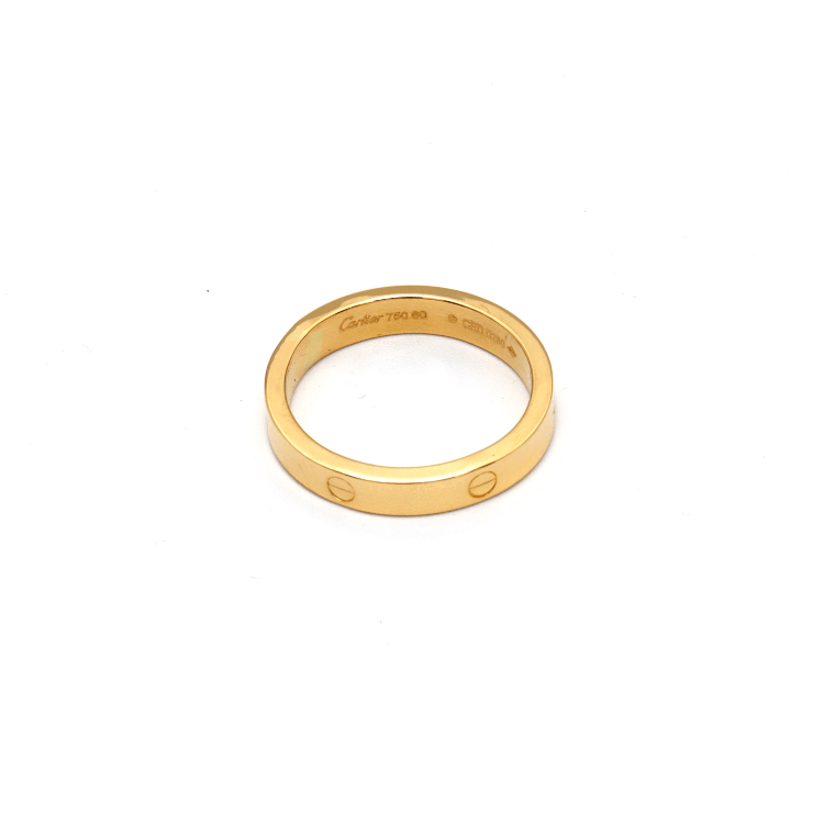 Real Gold GZCR Plain Ring 4 MM 0211/6 (SIZE 11) R2440