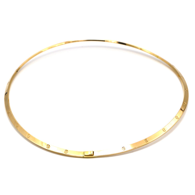 Real Gold GZJCT LOVE Necklace TS 0098-KL41 (45 CM) N1501