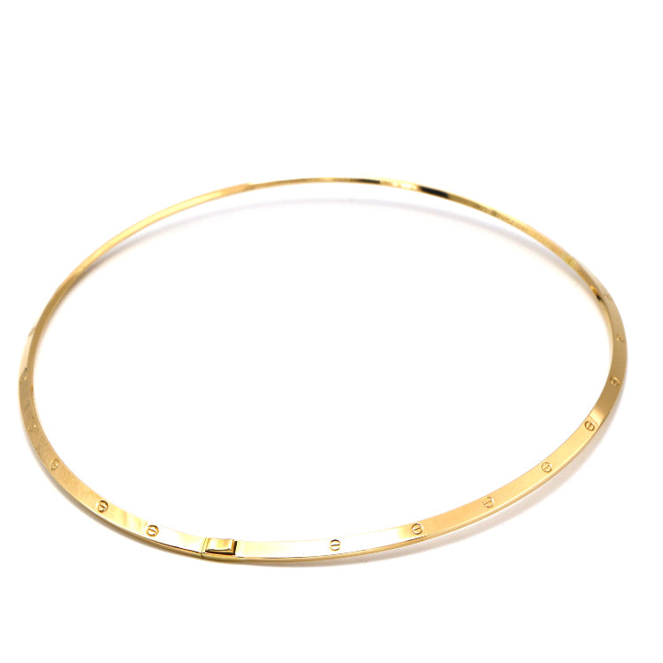 Real Gold GZJCT LOVE Necklace TS 0098-KL41 (46 CM) N1502