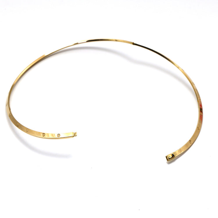 Real Gold GZJCT LOVE Necklace TS 0098-KL41 (45 CM) N1501