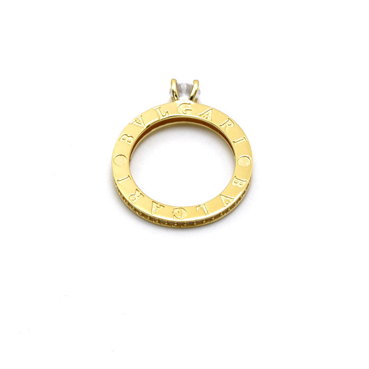 Real Gold GZBV Stone Ring (Size 6) - Model 0292 R2664
