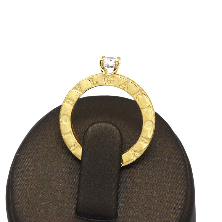 Real Gold GZBV Stone Ring (Size 6) - Model 0292 R2664