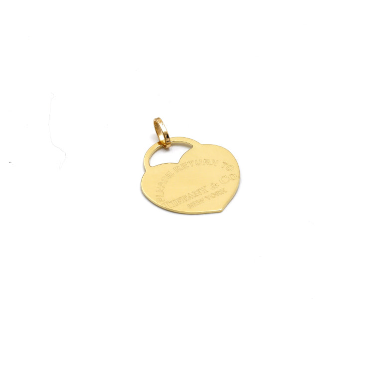 Real Gold GZTF Big Round Pendant - Model 0026-3KU P 2015