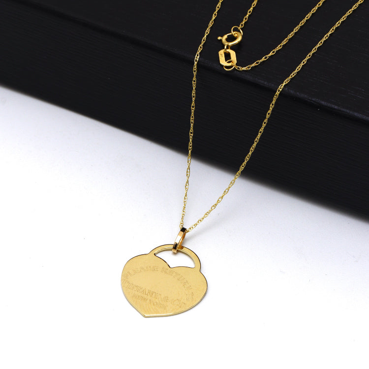 Real Gold GZTF Big Round Necklace - Model 0026-3KU CWP 2015