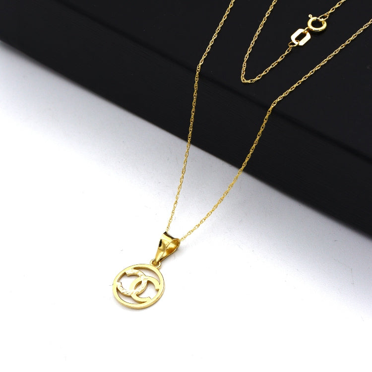 Real Gold GZCH Round Necklace - Model 0255/7KU CWP 2010
