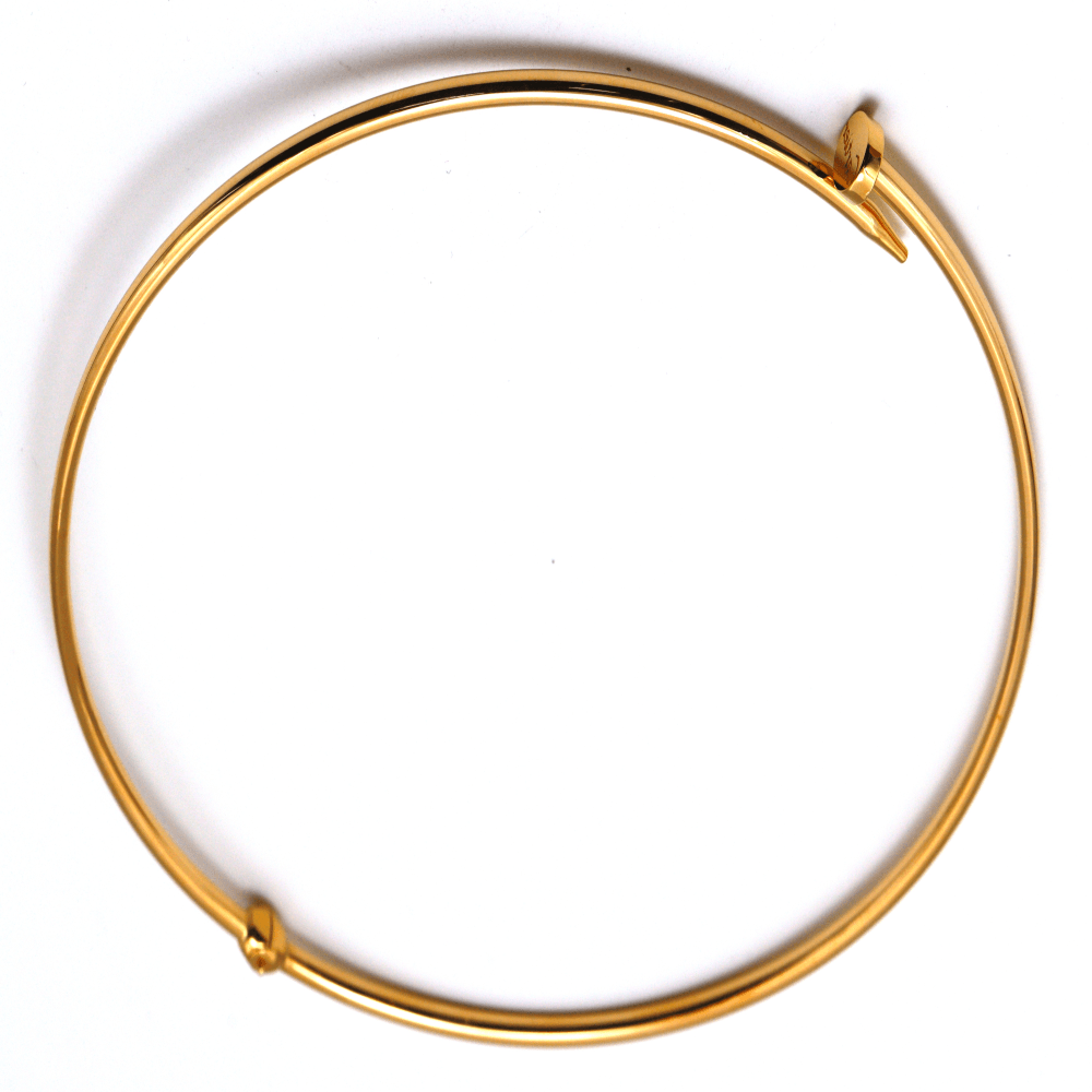 Real Gold Nail Necklace (40 C.M) GZJCT0096- KL N1464