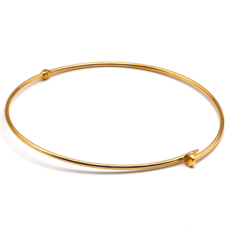 Real Gold Nail Necklace (40 C.M) GZJCT0096- KL N1464