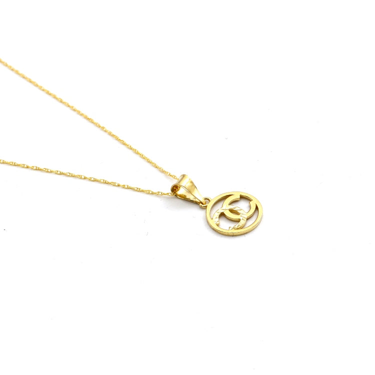 Real Gold GZCH Round Necklace - Model 0255/7KU CWP 2010