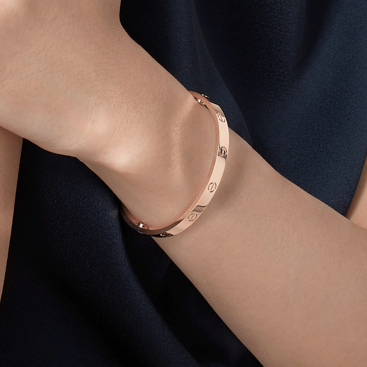 Real Gold GZCR Solid Screw Bangle BLZ 0209 (SIZE 21) A BA1418