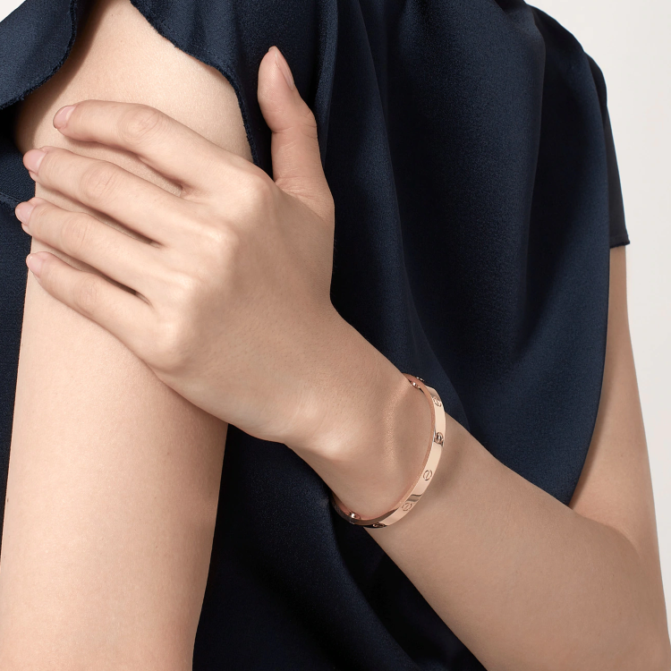 Real Gold GZCR Solid Screw Bangle BLZ 0209 (SIZE 21) A BA1418