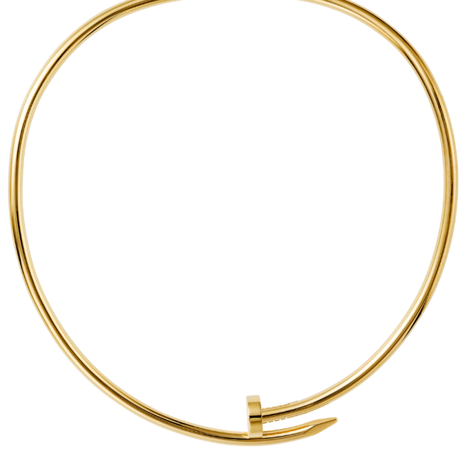 Real Gold Nail Necklace (40 C.M) GZJCT0096- KL N1464
