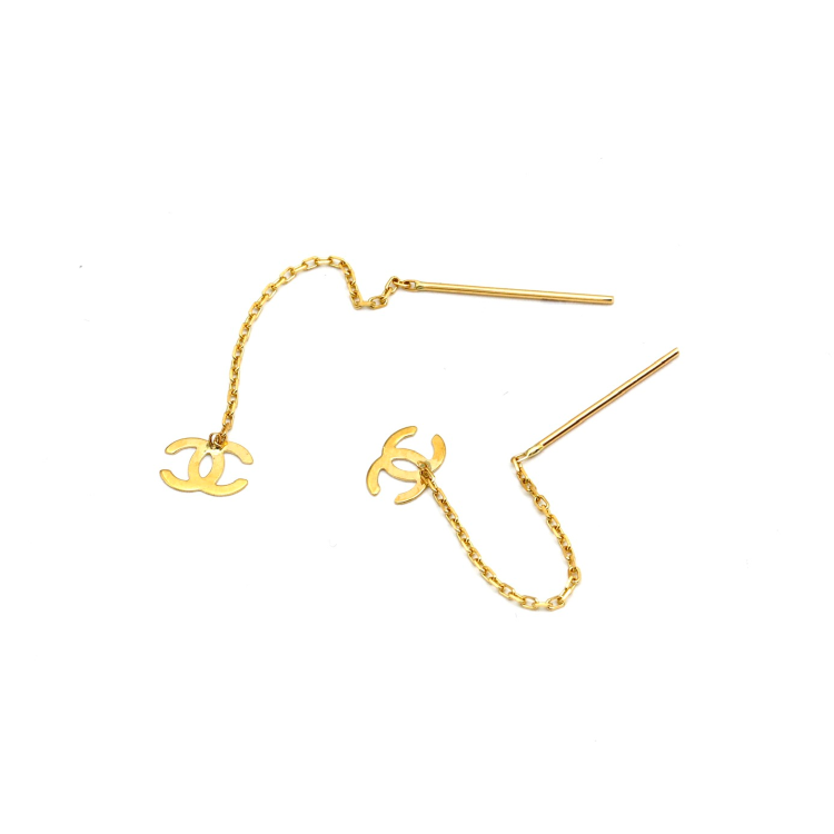 Real Gold GZCH Hanging Earring Set 0118/1KP E1799