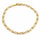 Real Gold GZTF Hardware Solid Chain Bracelet 4566 (20 C.M) BR1772