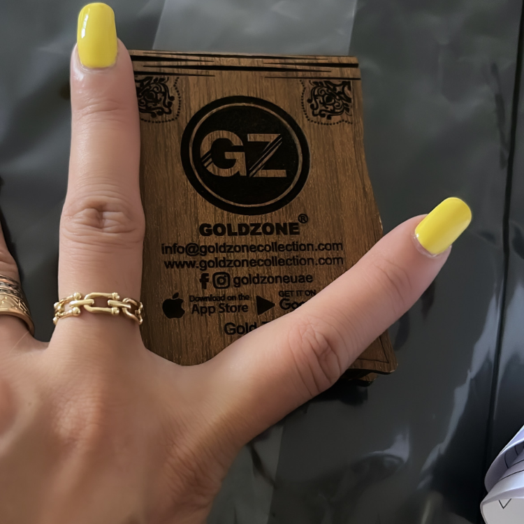 Real Gold GZTF Hardware Ring 0372/4Y (SIZE 9) R2064