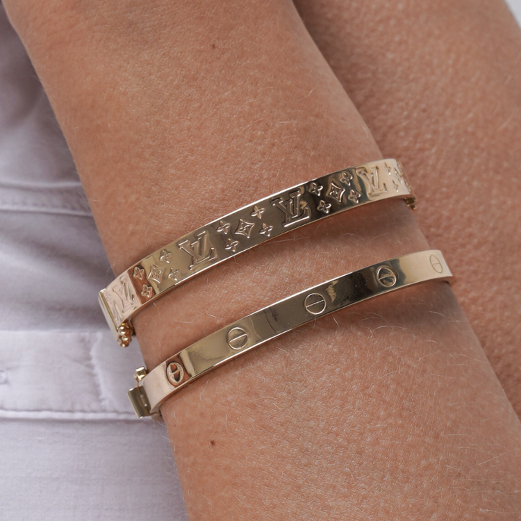 Real Gold GZCR Bangle 0278 (SIZE 21) BA1314