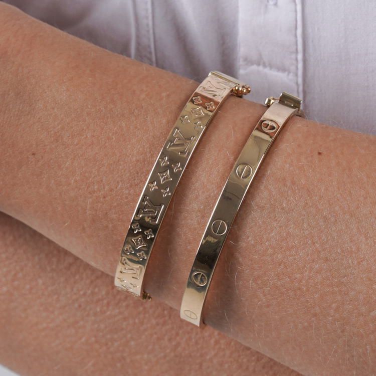 Real Gold GZCR Bangle 0278 (SIZE 20) BA1313