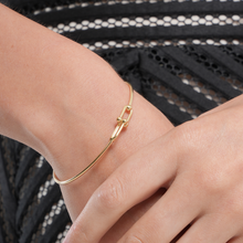 Real Gold GZTF Thin Plain Bangle TBS 0539 (SIZE 16) BA1666