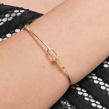Real Gold GZTF Thin Plain Bangle TBS 0539 (SIZE 15) BA1694