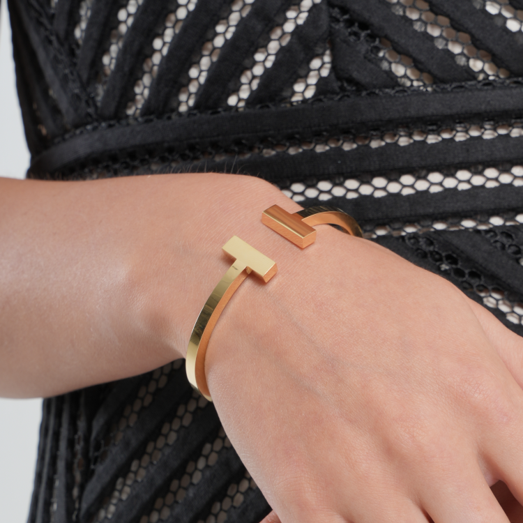 Real Gold GZTF Plain Bangle BLZ 0322 (SIZE 15) A BA1692