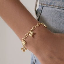 Real Gold GZTF Dangler Bracelet LVA 1608 (19 CM) BR1816