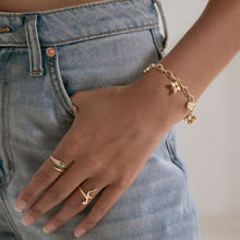 Real Gold GZTF Dangler Bracelet LVA 1608 (19 CM) BR1816