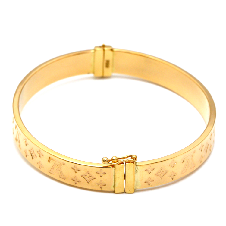 Real Gold GZLV Bangle BLZ215 (SIZE 19) BA1310