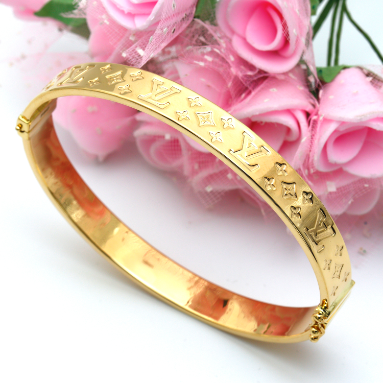 Real Gold GZLV Bangle BLZ215 (SIZE 19) BA1310