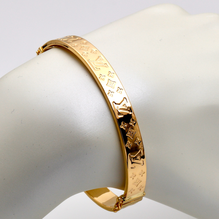 Real Gold GZLV Bangle BLZ215 (SIZE 19) BA1310