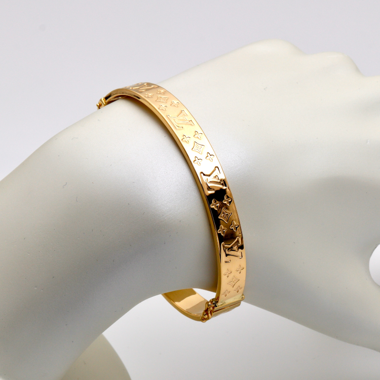 Real Gold GZLV Bangle BLZ215 (SIZE 19) BA1310