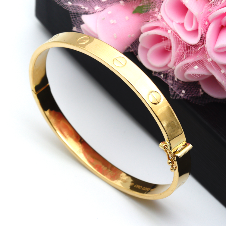 Real Gold GZCR Bangle 0278 (SIZE 21) BA1314