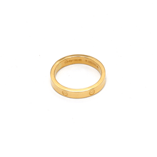 Real Gold GZCR Plain Ring 4 MM 0211/6 (SIZE 12) R2683