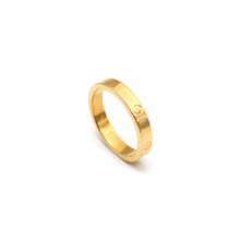 Real Gold Plain Ring 4 MM (Size 10) - Model GZJCT 0211/6 R2605