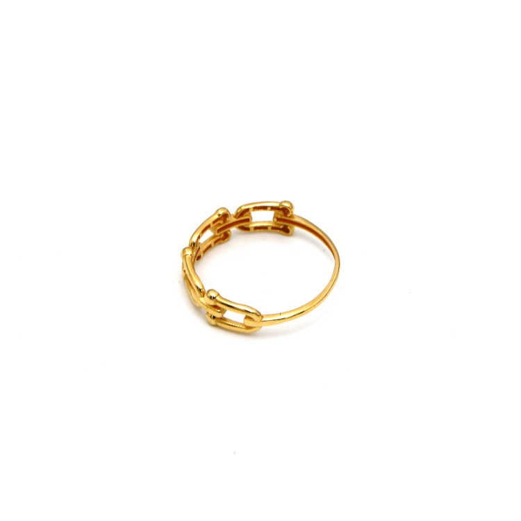 Real Gold GZTF Hardware Ring 0372/4Y (SIZE 6) R1960