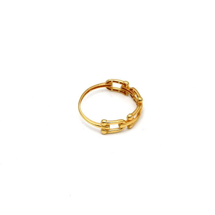 Real Gold GZTF Hardware Ring 0372/4Y (SIZE 6.5) R1959
