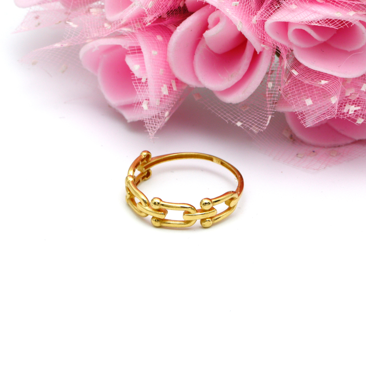 Real Gold GZTF Hardware Ring 0372/4Y (SIZE 5) R2061