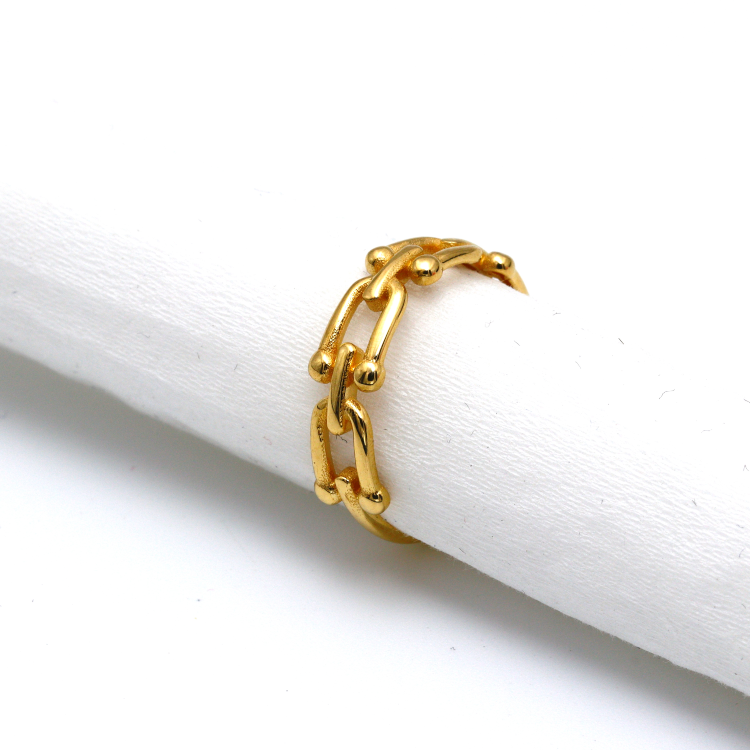 Real Gold GZTF Hardware Ring 0372/4Y (SIZE 6) R1960