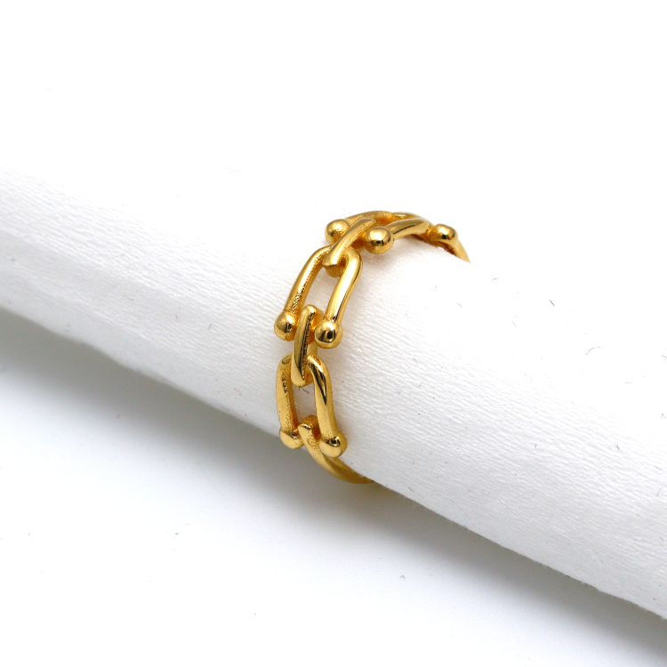 Real Gold GZTF Hardware Ring 0372/4Y (SIZE 6.5) R1959