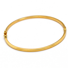 Real Gold Plain Bangle 58 MM 0477 (SIZE 17) BA1429