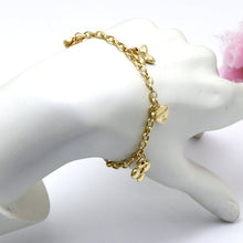 Real Gold GZTF Dangler Bracelet LVA 1608 (18 C.M) BR1839