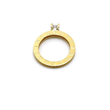 Real Gold GZBV Stone Ring (Size 7.5) - Model 0292 R2666