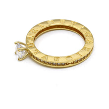 Real Gold GZBV Stone Ring (Size 7.5) - Model 0292 R2666