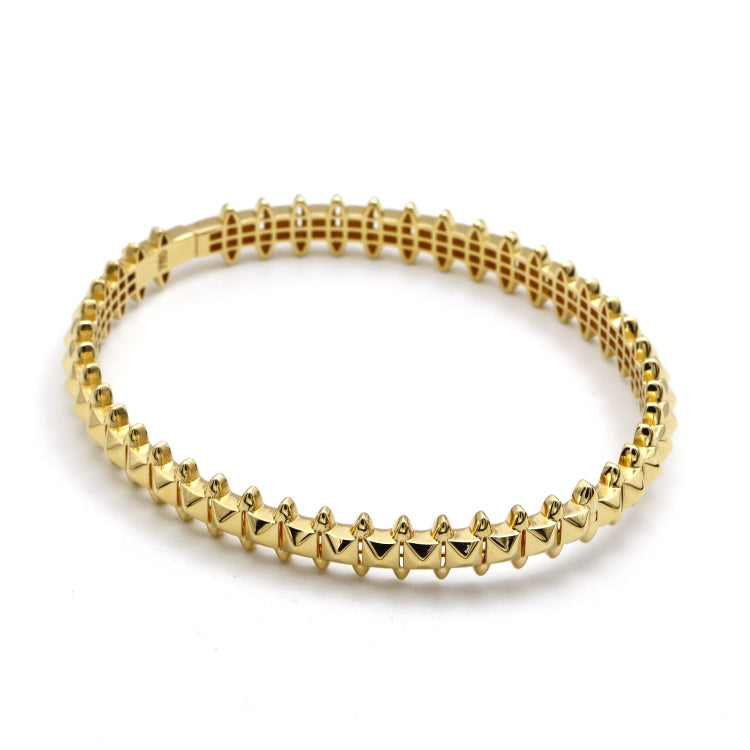 Real Gold GZCR Clash Bangle 1212 - (SIZE 20 - 21) BA1512