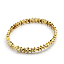 Real Gold GZCR Clash Bangle 1212 - (SIZE 18) BA1511