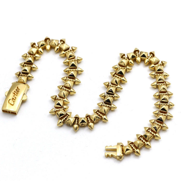 Real Gold GZCR Clash Bracelet (19 C.M) B - Model 0601 BR1737