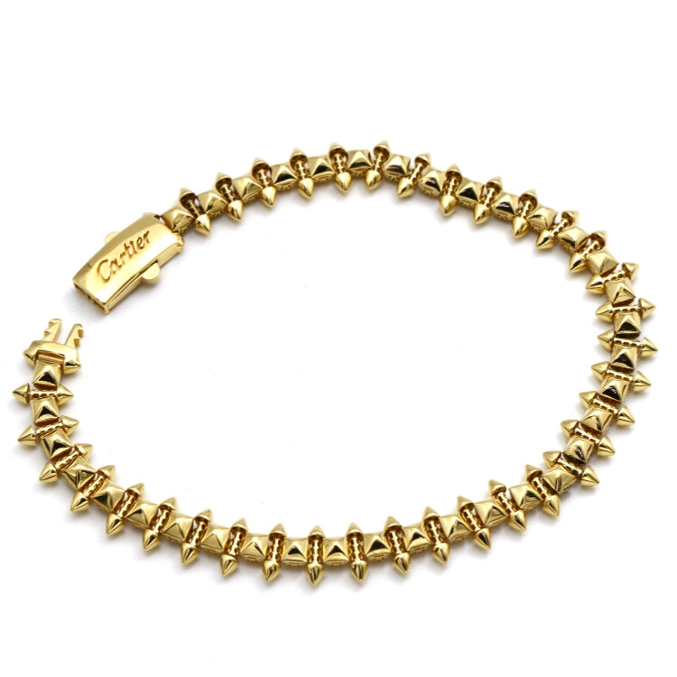 Real Gold GZCR Clash Bracelet (21 C.M) A - Model 0601 BR1738