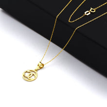 Real Gold GZCH Round Necklace - Model 0255/7KU CWP 2010