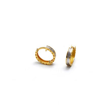 Real Gold GZBV 2 Color Clip Earring Set 0020 E1872