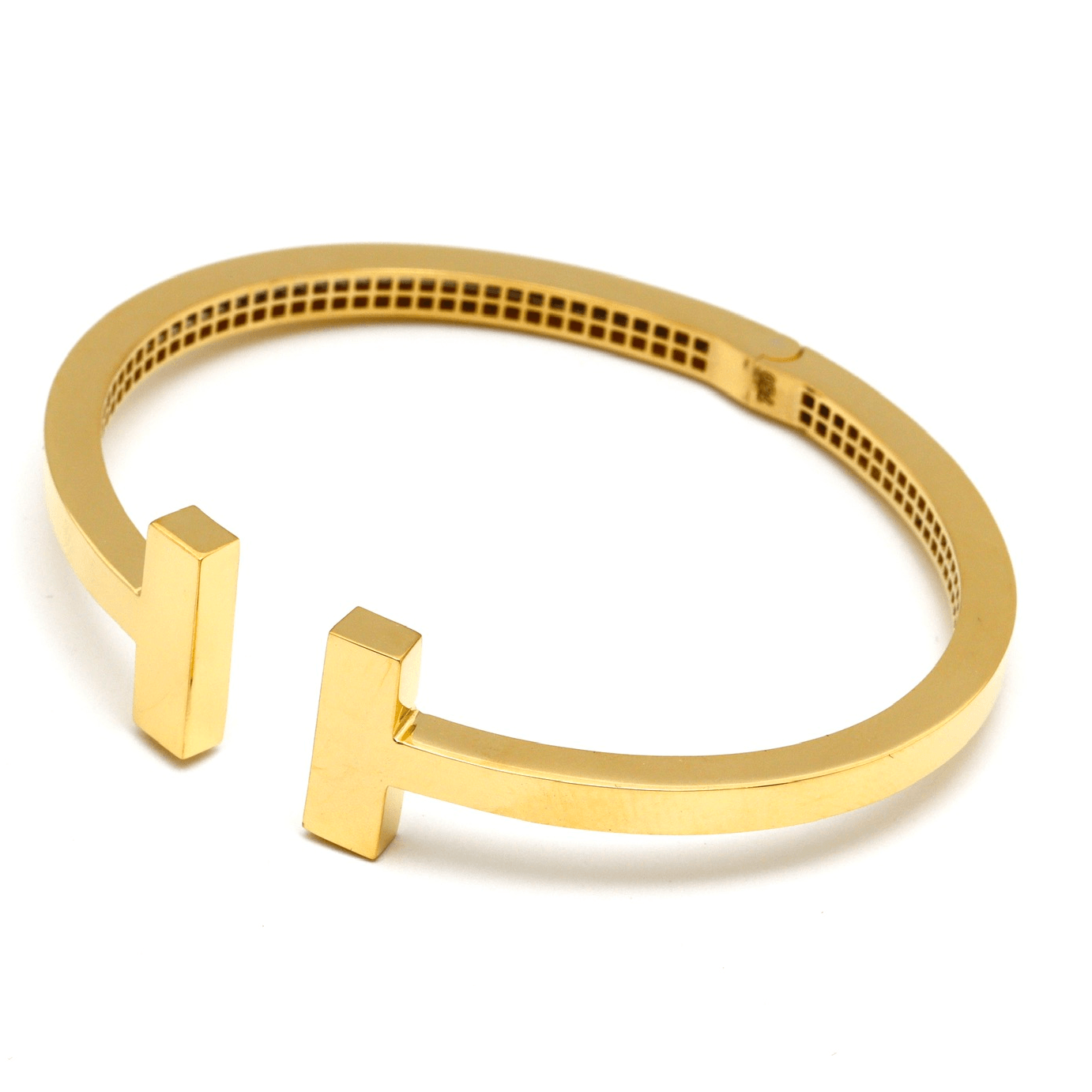 Real Gold GZTF Plain Bangle BLZ 0322 (SIZE 15) A BA1692