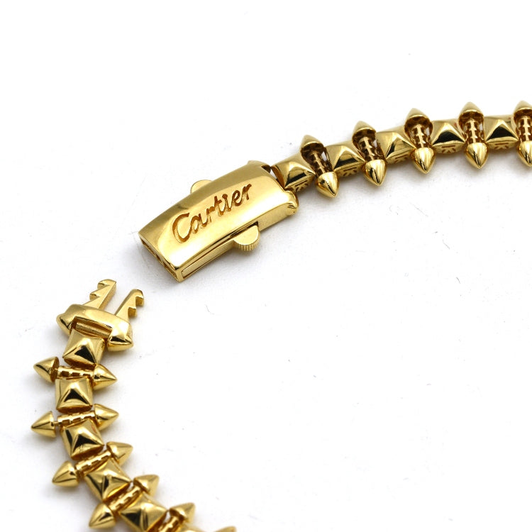 Real Gold GZCR Clash Bracelet (19 C.M) B - Model 0601 BR1737